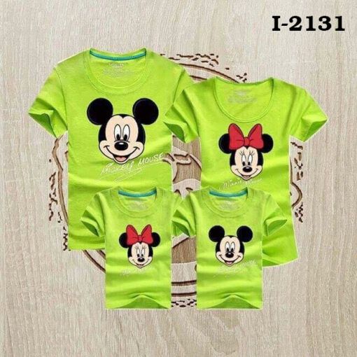 I 2131 Ao Thun Gia Dinh In Mickey