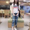 I2688 Áo Thun Nữ Tay Ngắn In HAPPY