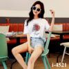 I4521 Áo Thun Unisex Nữ Họa Tiết Xương Sọ 3D GO FAST GO HOME
