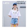 I4531 Áo Thun Unisex Nữ Công Thức Hóa Học 2019