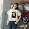 I4712 Xưởng In Áo Thun Nữ Unisex Hình Cậu Bé Mơ Ngủ 2019