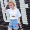 I4827 Áo Thun Unisex Nữ Hình Thú Cưng 2019