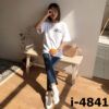 I4841 Áo Thun Unisex Nữ In Chữ PERFECT SPORT SWEAR 2019