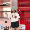 I4964 Áo Thun Unisex Nữ In Thú Cưng Đốt Pháo 2019