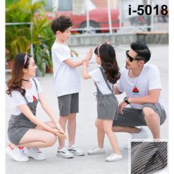 I5018 Ao Thun Gia Dinh In Hoat Tiet Mieng Dua 2019