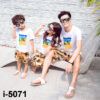 I5071 Áo Thun Gia Đình Đi Biển Họa Tiết Jstyle 2019