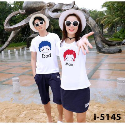 I5145 Ao Thun Gia Dinh In Dad Mom