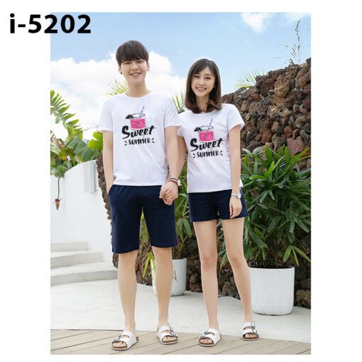 I5202 Ao Thun Gia Dinh In Sweet summer