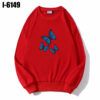 I6149 Áo Thun Nữ Sweater Màu Đỏ In Hình Con Bướm Xanh