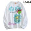 I6424 Áo Sweater In VLIFE Bông Hoa Freetime