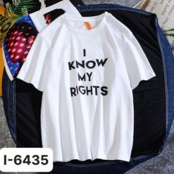 I6435 Ao Thun In I KNOW MY RIGHTS