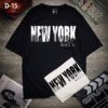 D15 Áo Thun Unisex 100% Cotton In NEW YORK
