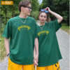 Sỉ Áo Thun Unisex Màu Xanh Rêu In Chữ Turn The Sry - i7037