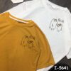 I5641 Áo Thun Nữ Unisex In Logo Hoạt Hình