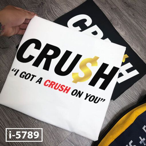 i5789 ao thun nu unisex in chu crush 2020 3629