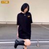 Bán Sỉ Áo Thun Unisex Màu Đen, Trắng In Chữ  - I7188